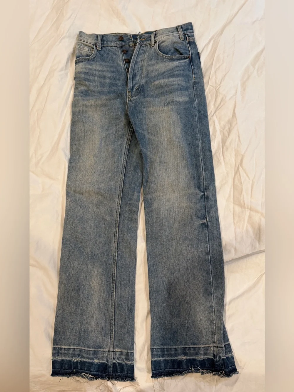 Men's Straight Fit Light Blue Jeans